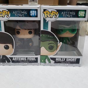 Artemis Fowl Funko Bundle- Artemis Fowl and Holly Short